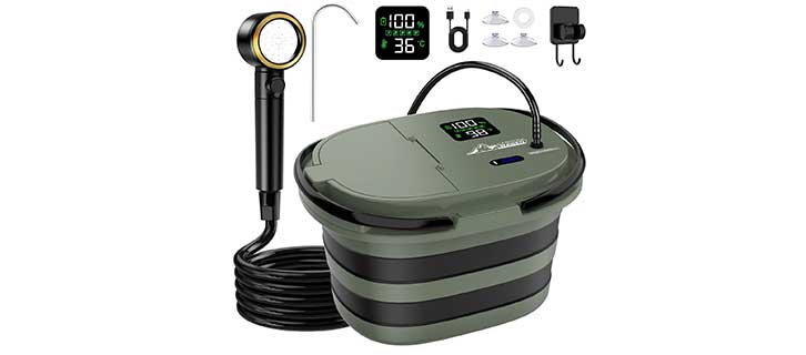 WADEO 2026 New Portable Shower