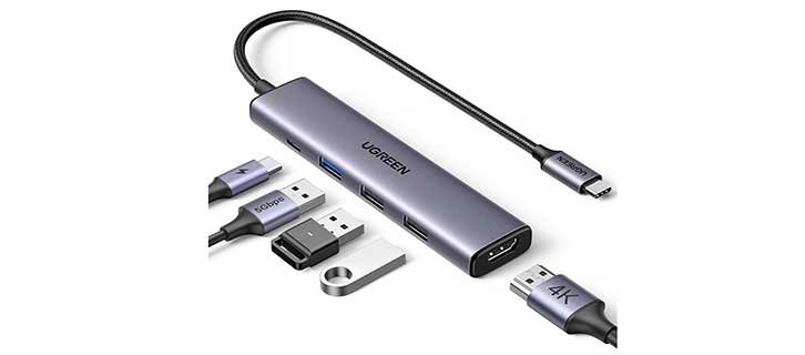 UGreen USB C 5-in-1 hub